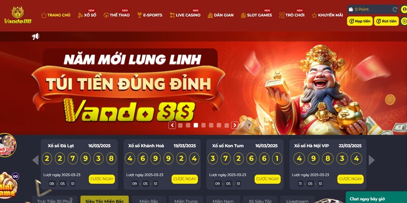 Thông tin giới thiệu về Vando88